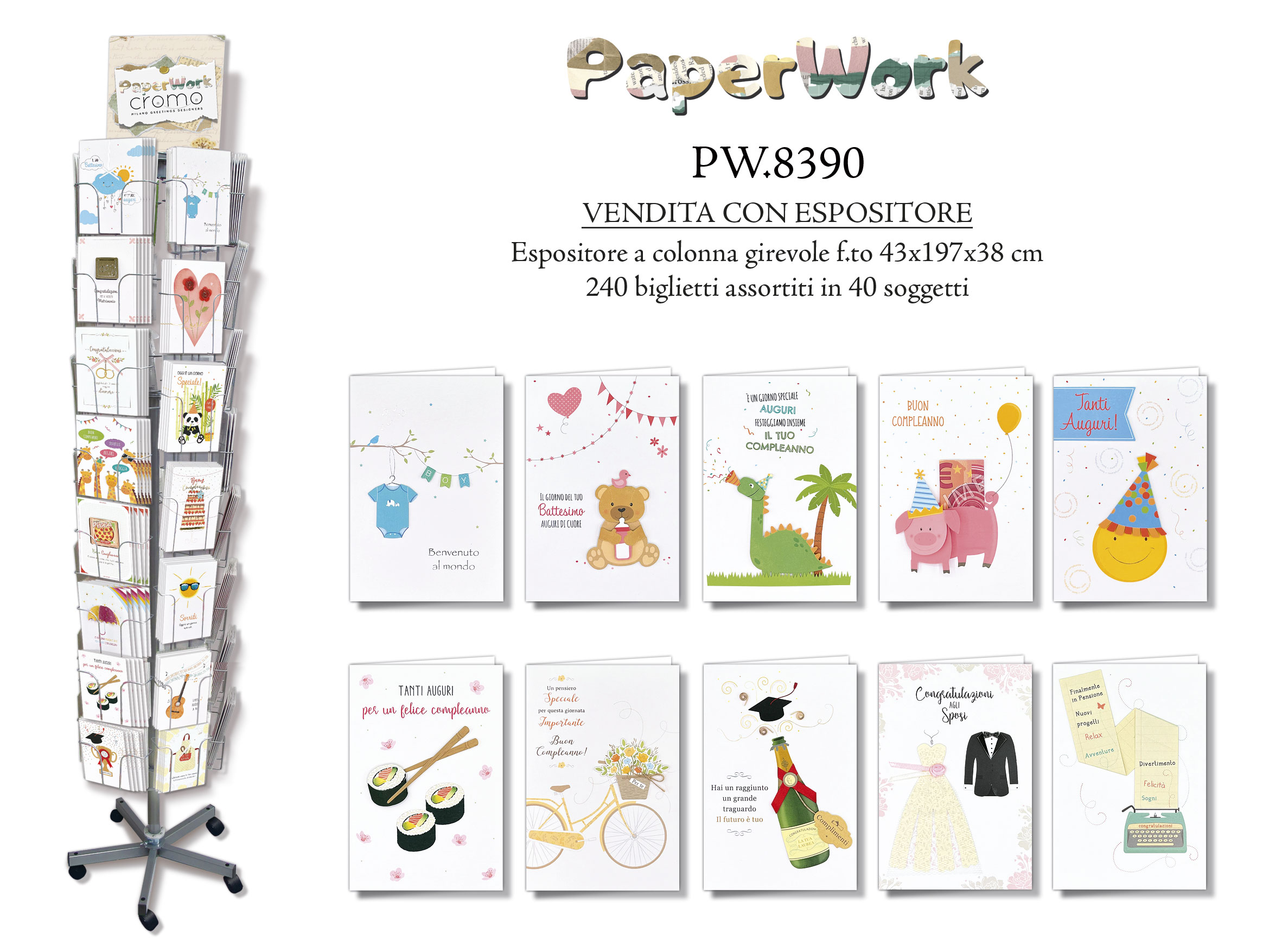 Espositore Biglietti PaperWork
