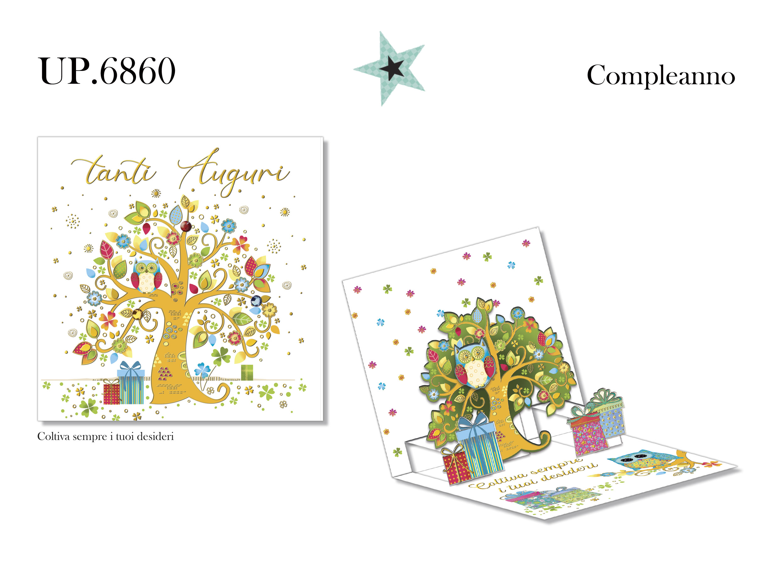 Pop Up Auguri albero