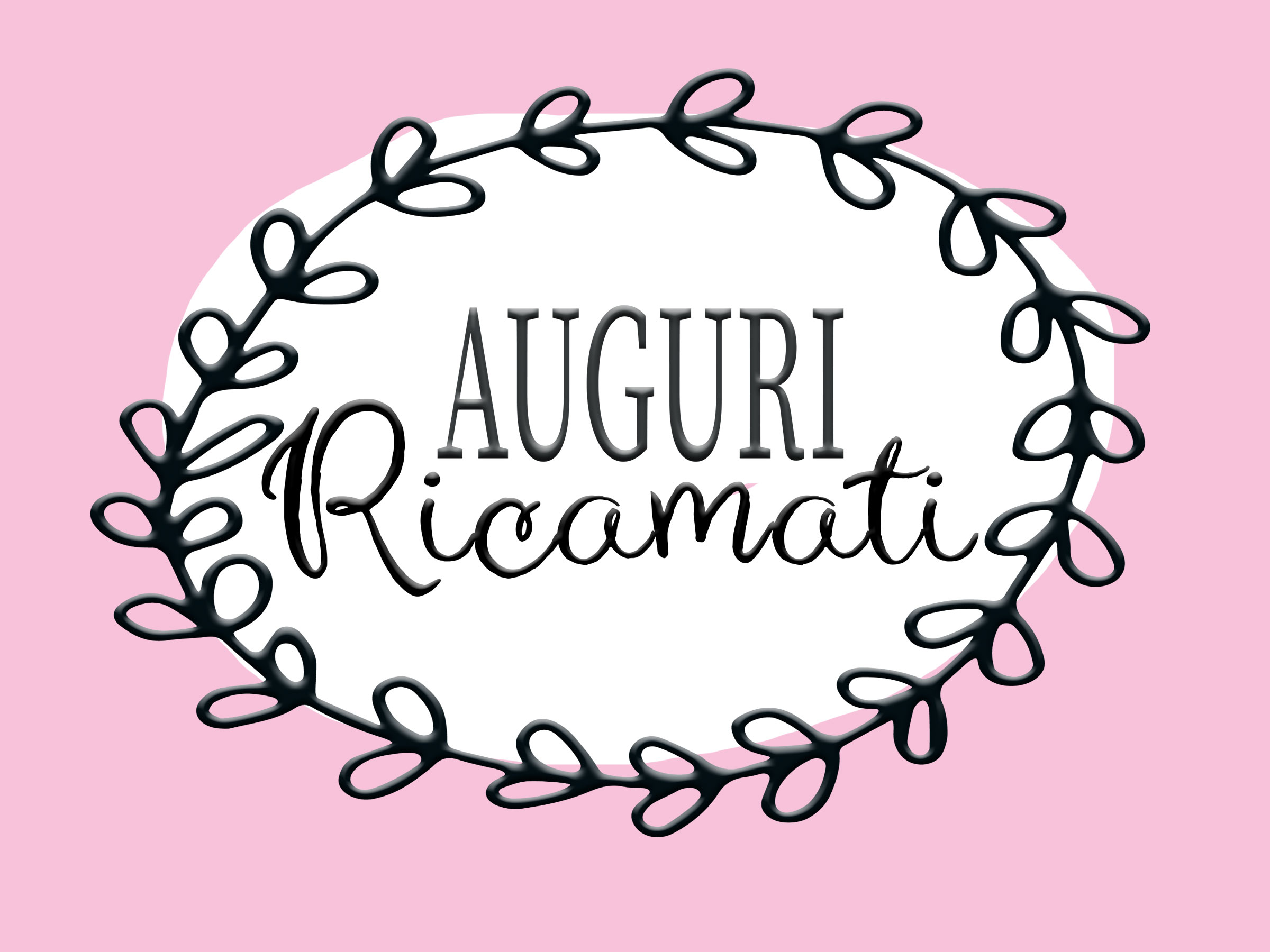 AUGURI RICAMATI