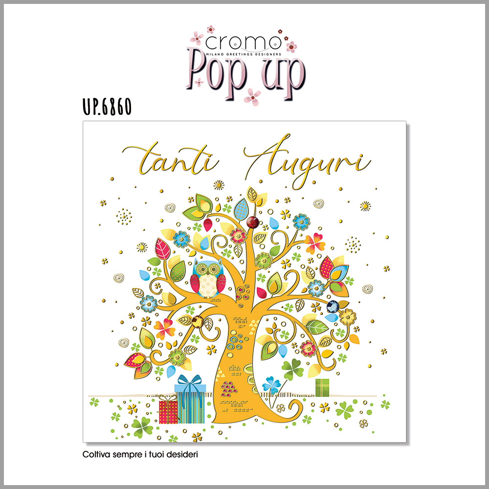 Pop Up Auguri albero