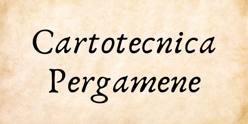 Cartotecnica & Pergamene